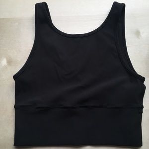 Lululemon Power Pivot Tank Top Rib - black, 6